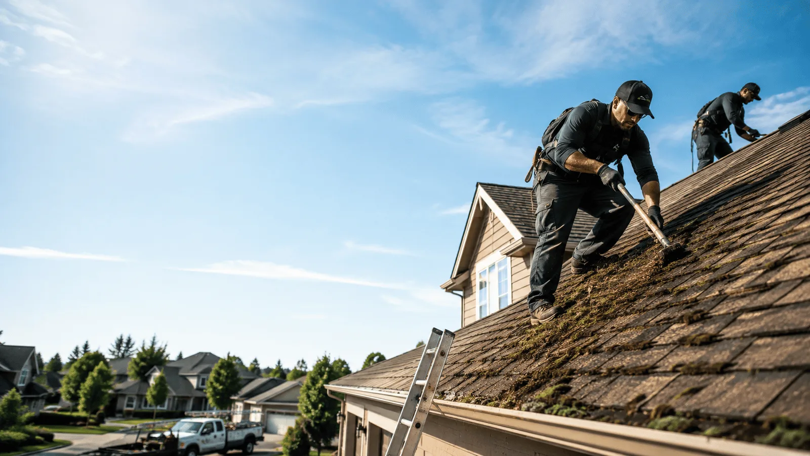 Roof Moss Removal in Randolph, KS near me